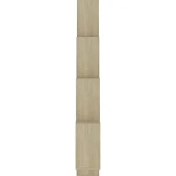vidaXL Wandschap kubus 90x15x119 cm bewerkt hout sonoma eikenkleurig
