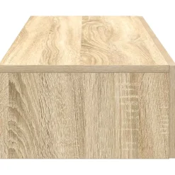 vidaXL Wandschap met lades 60x26,5x15cm bewerkt hout sonoma eikenkleur