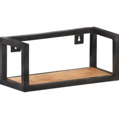 vidaXL Wandschappen 2 st 40 cm massief acaciahout