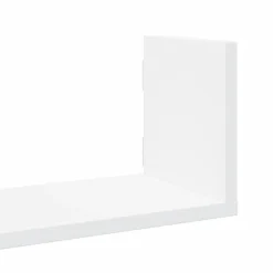 vidaXL Wandschappen 3 st 58x18x18 cm bewerkt hout wit