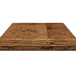 vidaXL Wandschappen 4 st 40x10x1,5 cm bewerkt hout oud houtkleurig