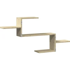 vidaXL Wandschap 104x15x49 cm bewerkt hout sonoma eikenkleurig