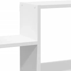 vidaXL Wandschap 96x18x60 cm bewerkt hout wit