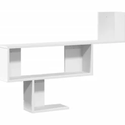 vidaXL Wandschap 100x15x70 cm bewerkt hout wit