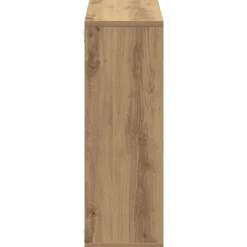 vidaXL Wandschap 104x20x58,5 cm bewerkt hout artisanaal eikenkleurig