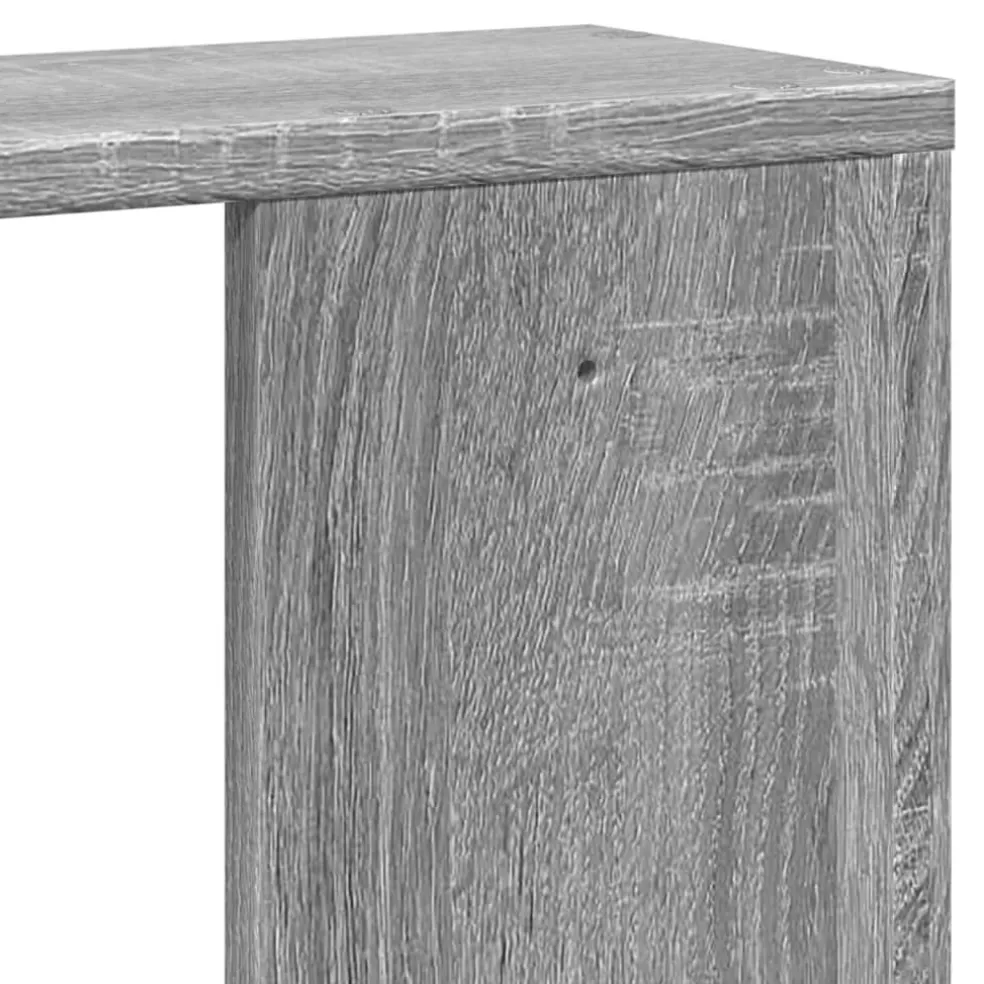 vidaXL Wandschap 159x18x66 cm bewerkt hout sonoma eikenkleurig