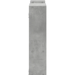 vidaXL Wandschap 99x15x60 cm bewerkt hout betongrijs