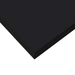vidaXL Wandschap zwevend 23x23,5x3,8 cm MDF zwart