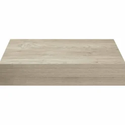 vidaXL Wandschap zwevend 23x23,5x3,8 cm MDF eikenkleur