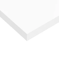 vidaXL Wandschap zwevend 23x23,5x3,8 cm MDF wit