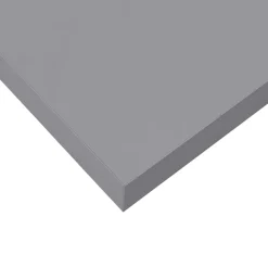vidaXL Wandschap zwevend 23x23,5x3,8 cm MDF grijs