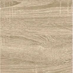 vidaXL Wandschap zwevend 23x23,5x3,8 cm MDF eikenkleurig en wit