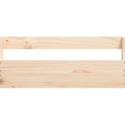 vidaXL Wandschoenenrekken 2 st 59x9x23 cm massief grenenhout