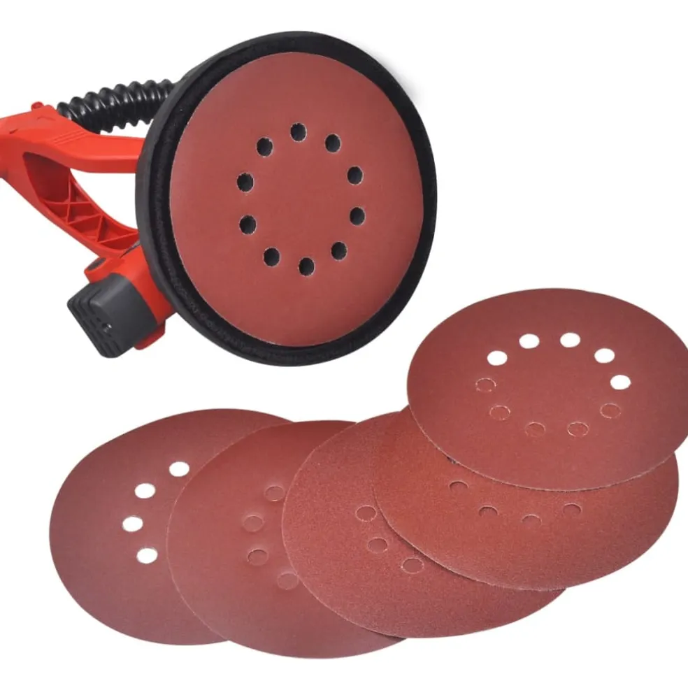 vidaXL Wandschuurmachine rood 750 W