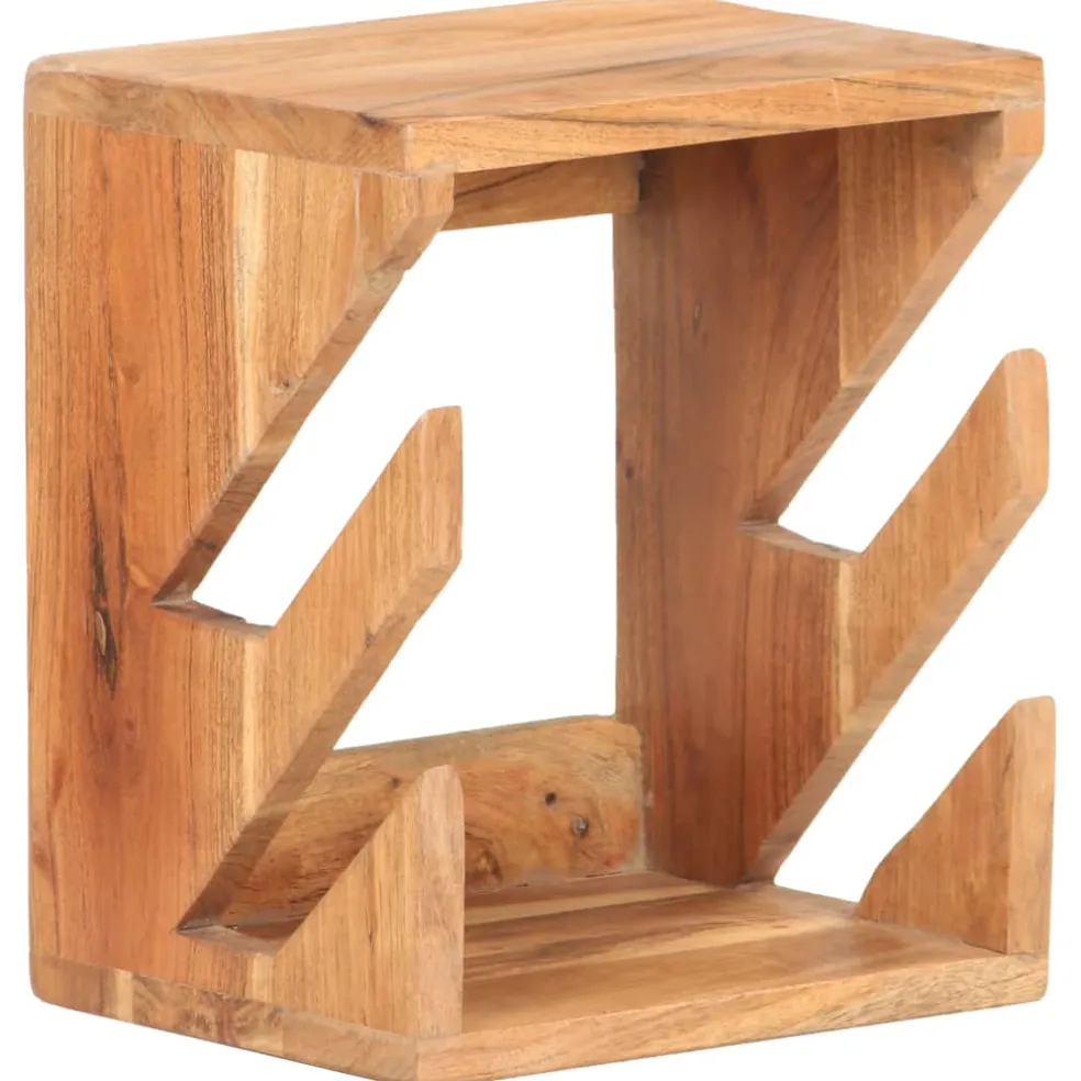 vidaXL Wandskateboardhouder 25x20x30 cm massief acaciahout