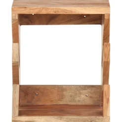 vidaXL Wandskateboardhouder 25x20x30 cm massief acaciahout