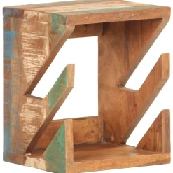 vidaXL Wandskateboardhouder 25x20x30 cm massief gerecycled hout