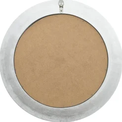vidaXL Wandspiegel barok stijl 50 cm zilverkleurig