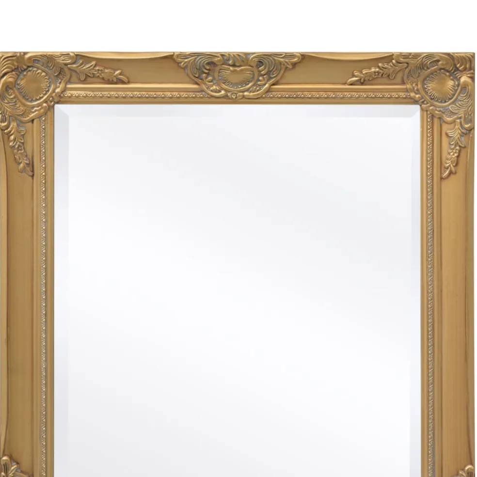 vidaXL Wandspiegel Barok 100 x 50 cm goud