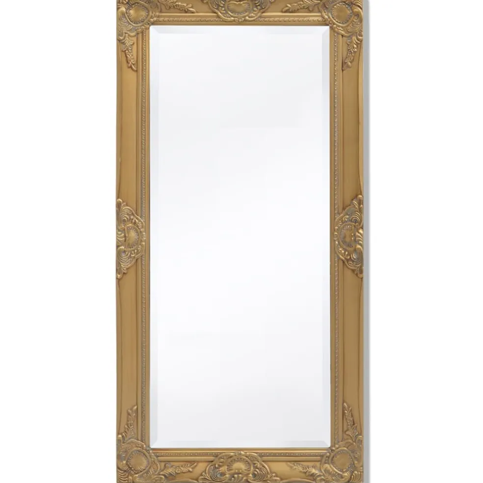 vidaXL Wandspiegel Barok 100 x 50 cm goud