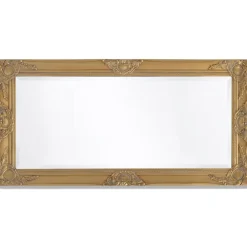 vidaXL Wandspiegel Barok 100 x 50 cm goud