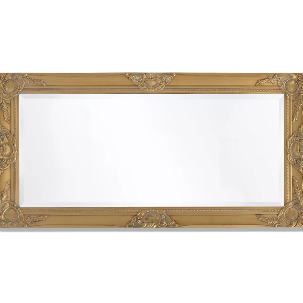 vidaXL Wandspiegel Barok 100 x 50 cm goud