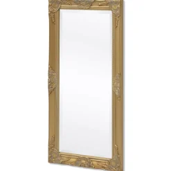 vidaXL Wandspiegel Barok 100 x 50 cm goud