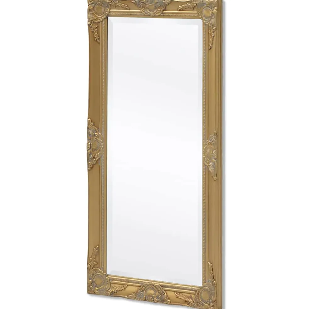 vidaXL Wandspiegel Barok 100 x 50 cm goud