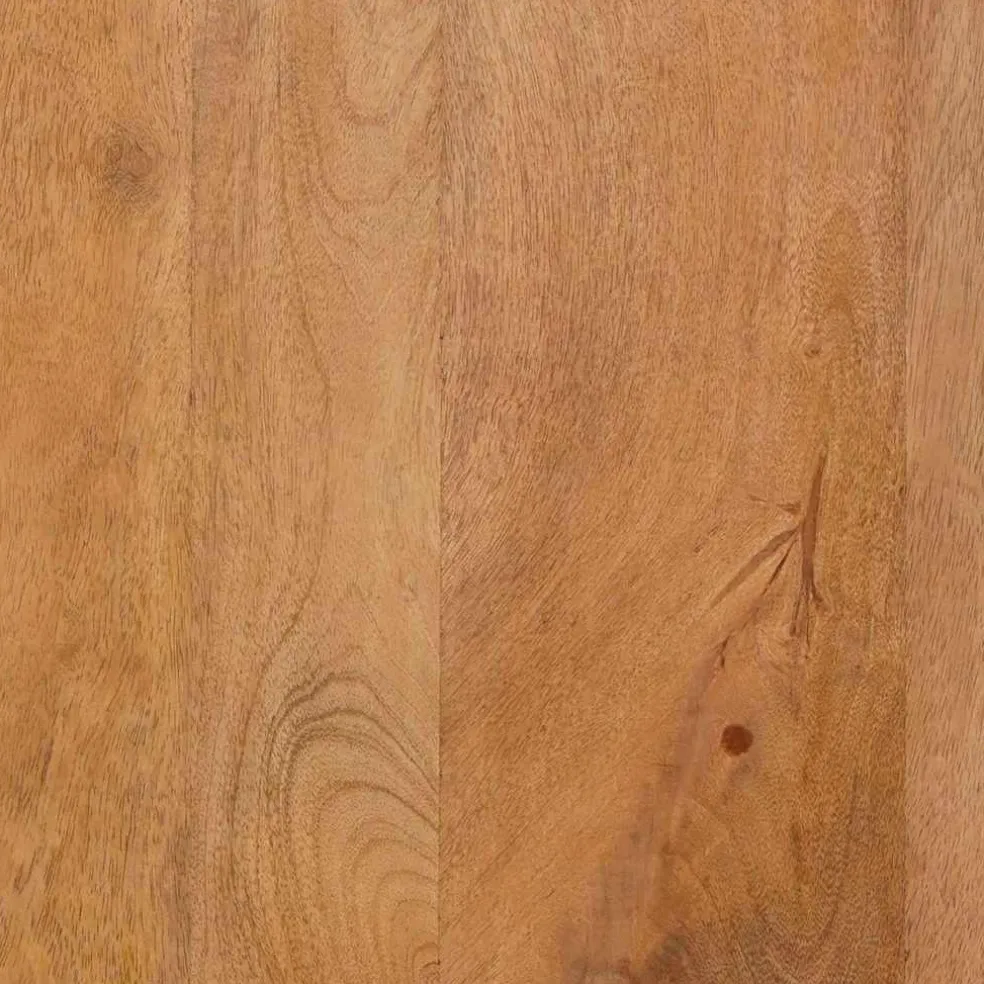 vidaXL wandspiegel 70 x 50 cm Bewerkt hout en glas Rechthoekig