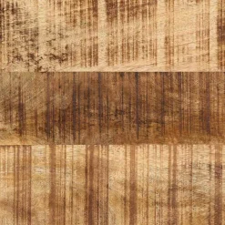 vidaXL Wandspiegel Zwart en Bruin 70 x 2 x 70 cm Massief Acaciahout