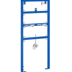 vidaXL Wandsteun voor urinaalsysteem Blauw 50 x 3 x 112 cm