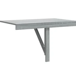 vidaXL Wandtafel inklapbaar 100x60 cm eikenkleurig