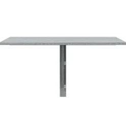 vidaXL Wandtafel inklapbaar 100x60 cm eikenkleurig
