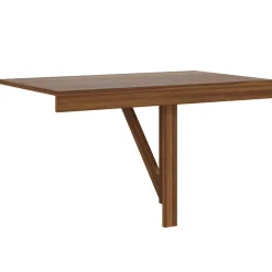 vidaXL Wandtafel inklapbaar 100x60x56 cm bewerkt hout bruineiken