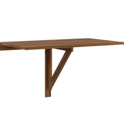 vidaXL Wandtafel inklapbaar 100x60x56 cm bewerkt hout bruineiken