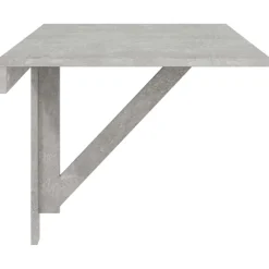 vidaXL Wandtafel inklapbaar 100x60x56 cm bewerkt hout betongrijs