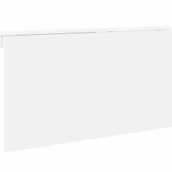 vidaXL Wandtafel inklapbaar 100x60x56 cm bewerkt hout hoogglans wit