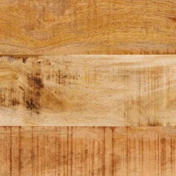 vidaXL Wandtafels 2 st Bruin 161 x 33 x 75 cm Massief Mango Hout