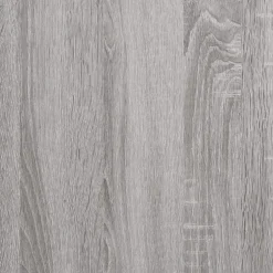vidaXL Wandtafel 100x29x75 cm bewerkt hout grijs sonoma eikenkleurig