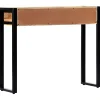 vidaXL Wandtafel 90x30x75 cm massief mangohout