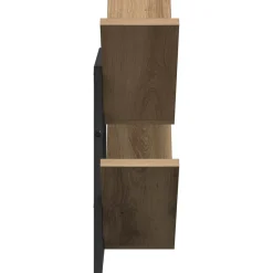 vidaXL Wand Vlonderschap Artisanaal eiken 43 x 15 x 47 cm Bewerkt hout