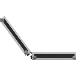 vidaXL Wapenkoffer aluminium ABS zwart