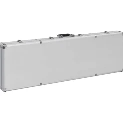 vidaXL Wapenkoffer 118x38x12 aluminium zilverkleurig
