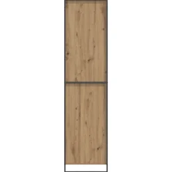 vidaXL Warderobe Ambachtelijk eiken 50 x 50 x 200 cm Bewerkt hout