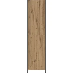 vidaXL Warderobe Ambachtelijk eiken 50 x 50 x 200 cm Bewerkt hout