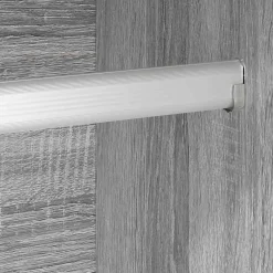 vidaXL Warderobe Grijs Sonoma 50 x 50 x 200 cm Bewerkt hout