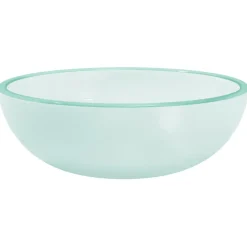 vidaXL Wasbak 35x12 cm gehard glas mat