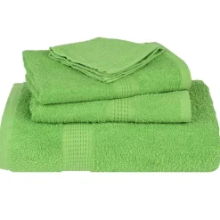vidaXL Washandjes FROGN 2 st 30x30 cm 360 g/m² appelgroen