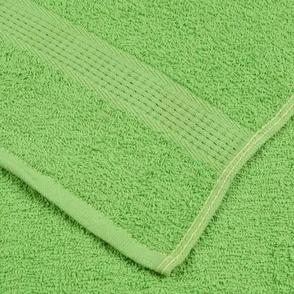 vidaXL Washandjes FROGN 2 st 30x30 cm 360 g/m² appelgroen