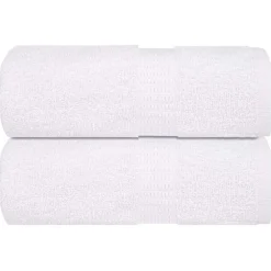 vidaXL Washandjes FROGN 2 st 15x21 cm 360 g/m² wit